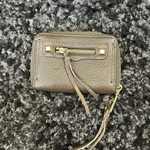 Olive green Rebecca Minkoff small wallet